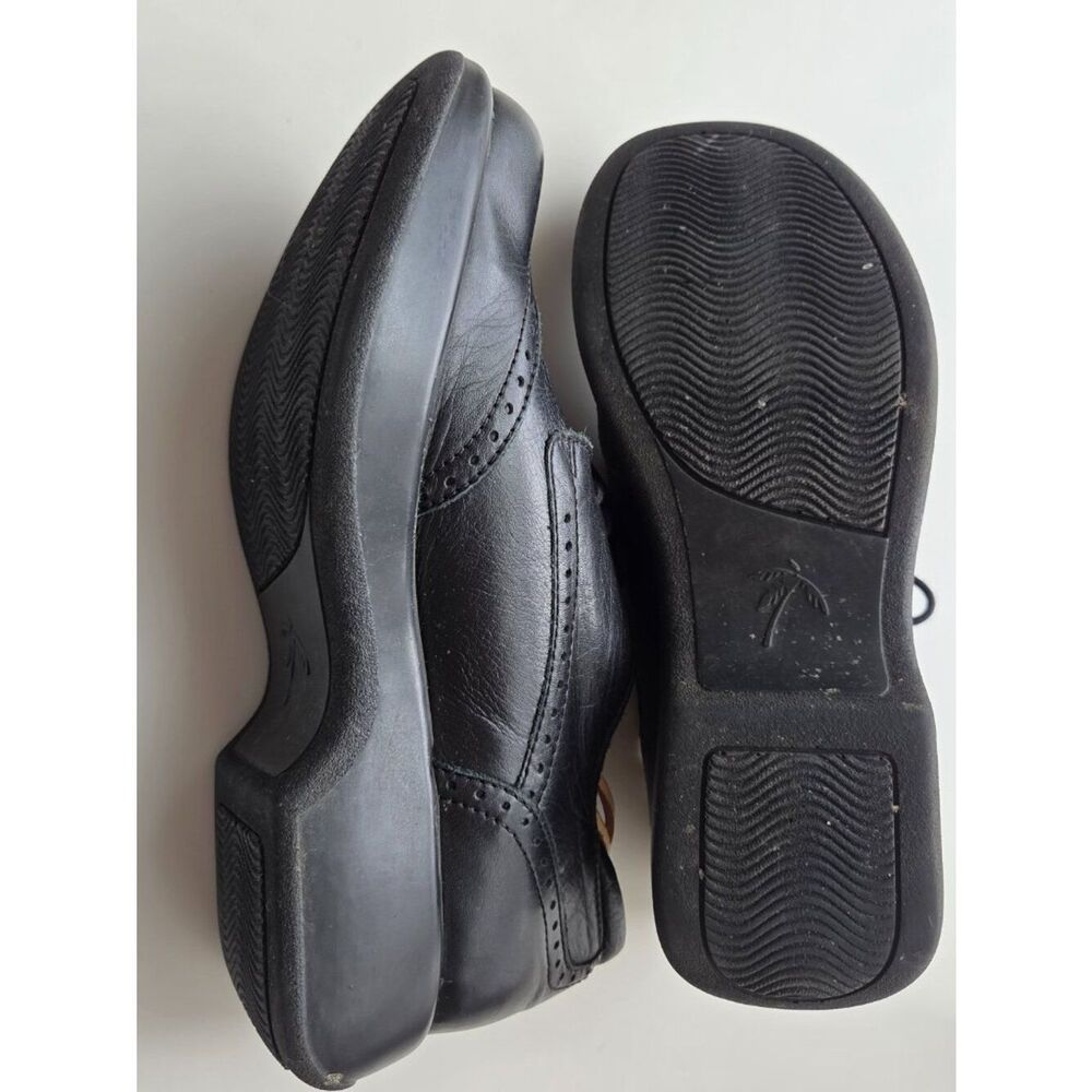 Dromedaris Hornbill Leather Comfort Lace Up Oxfords Size EU 42 Black Wingtip - Picture 7 of 9